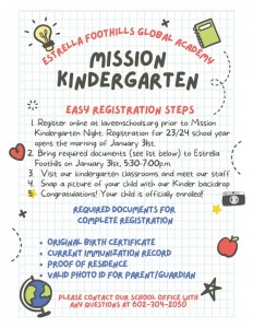 Mission Kindergarten 23.24